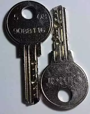 Replacement Ojmar Security Keys For Coin Locks
