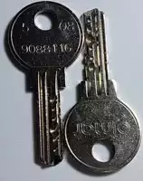 Replacement Ojmar Security Keys For Coin Locks